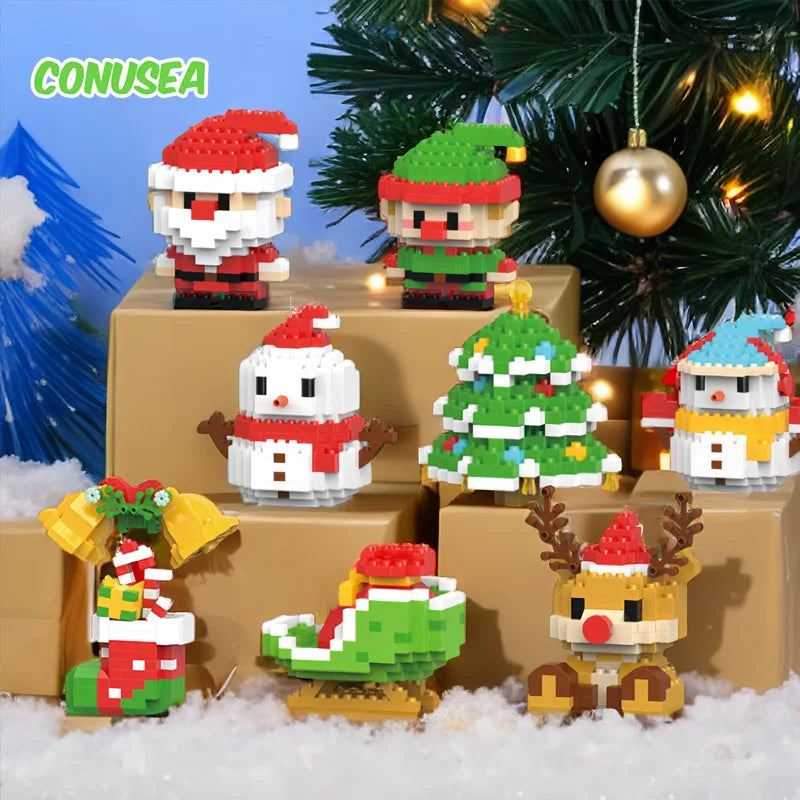 Mini Bonecos de Natal