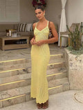 Vestido de Praia Tricô