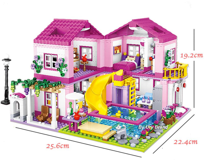 Mansão LEGO Rosa - 1018 peças